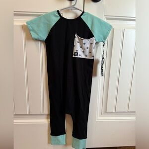 Rags Short Sleeve Romper